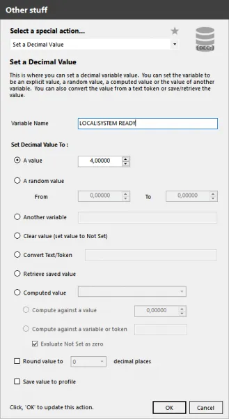 VoiceAttack SetValue decimal configuration